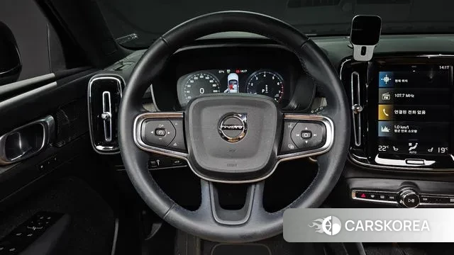 Volvo XC40 2021 Черный из Кореи, фото 4