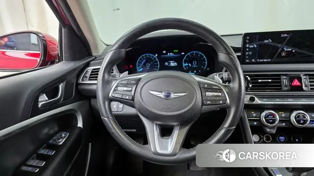 Genesis The New G70 2021 Красный из Кореи, фото 4