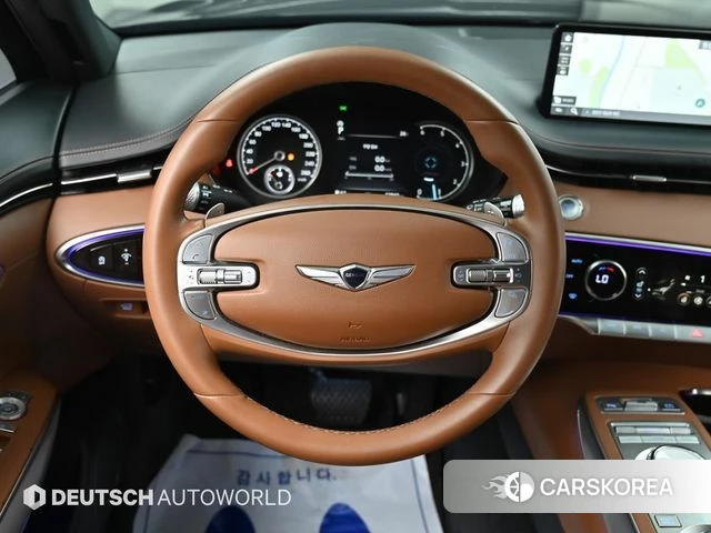 Genesis GV70 2021 Черный из Кореи, фото 4