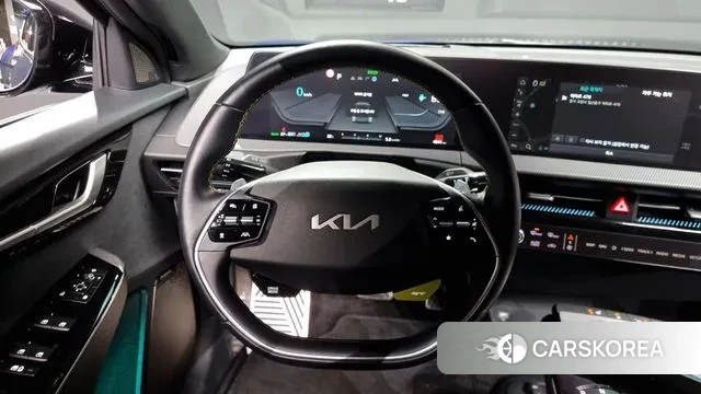 Kia EV6 2023 Синий из Кореи, фото 4