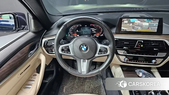 BMW 5 Series (G30) 2020 Синий из Кореи, фото 4