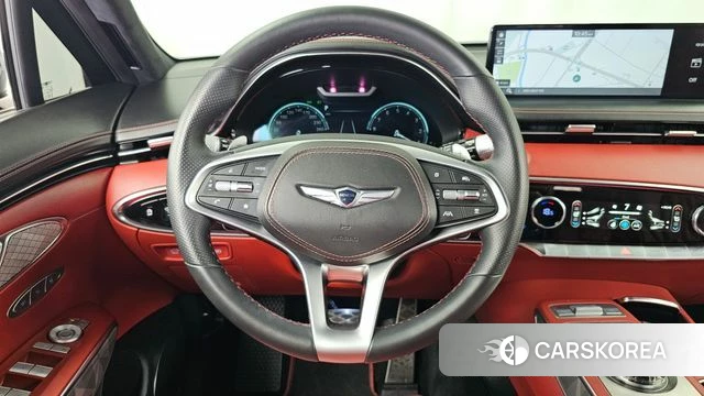 Genesis GV70 2022 Черный из Кореи, фото 4