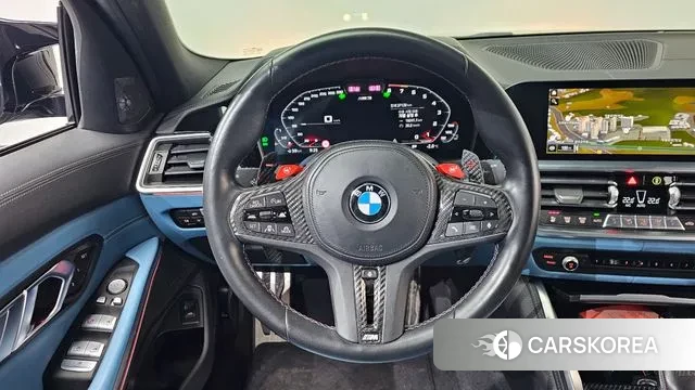 BMW M3 (G80) 2022 Серый из Кореи, фото 4