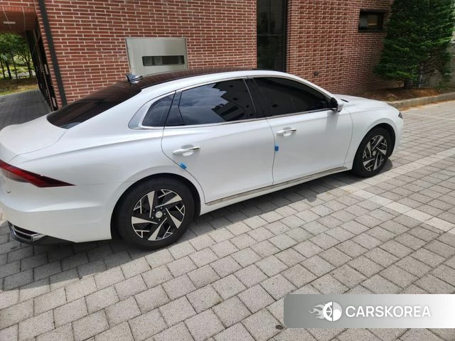 Hyundai The New Grandeur IG Hybrid 2022 Белый из Кореи, фото 4