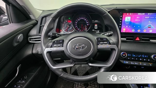 Hyundai Avante (CN7) 2021 Черный из Кореи, фото 4