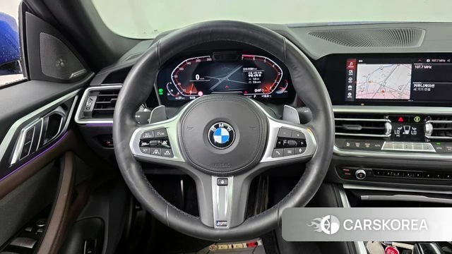BMW 4 Series (G22) 2022 Синий из Кореи, фото 4