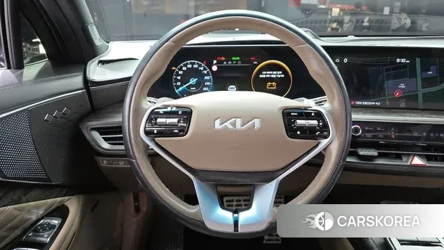 Kia K8 Hybrid 2022 Черный из Кореи, фото 4
