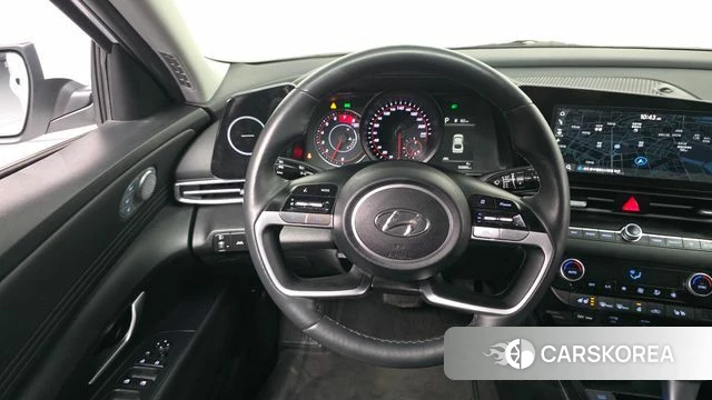 Hyundai Avante (CN7) 2023 Белый из Кореи, фото 4