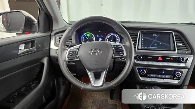 Hyundai Sonata New Rise Hybrid 2018 Серый из Кореи, фото 4