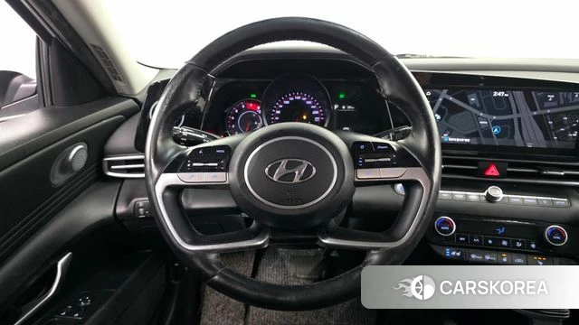 Hyundai Avante (CN7) 2021 Белый из Кореи, фото 4