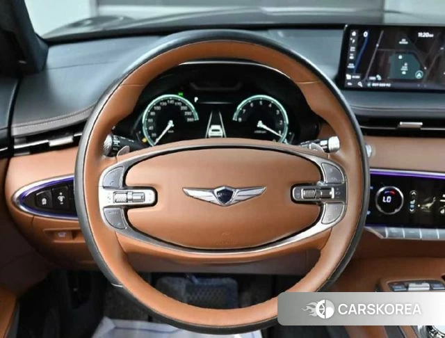 Genesis GV70 2021 Черный из Кореи, фото 4