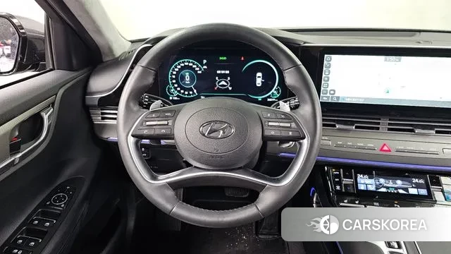Hyundai The New Grandeur IG Hybrid 2022 Серый из Кореи, фото 4