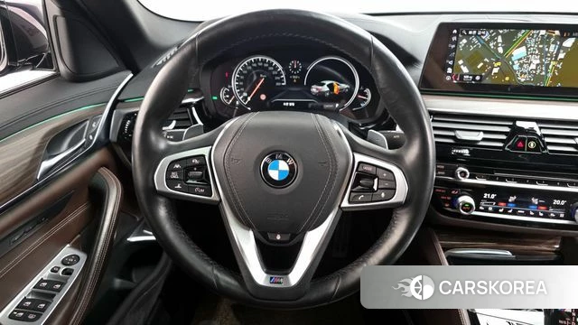 BMW 5 Series (G30) 2018 Черный из Кореи, фото 4