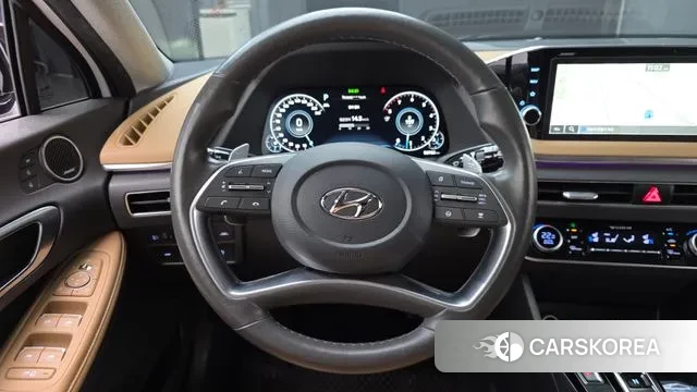 Hyundai Sonata (DN8) 2021 Белый из Кореи, фото 4