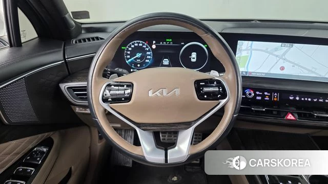 Kia K8 Hybrid 2023 Белый из Кореи, фото 4