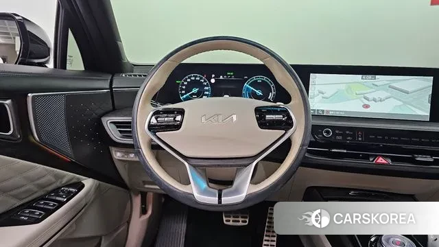 Kia K8 Hybrid 2022 Черный из Кореи, фото 4