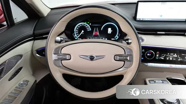 Genesis GV70 2021 Красный из Кореи, фото 4