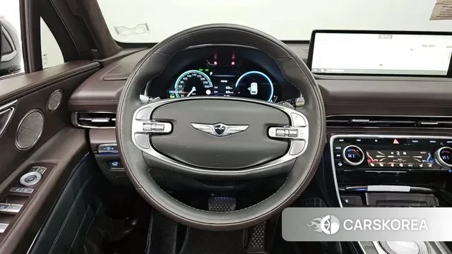 Genesis GV80 2021 Темно-зеленый из Кореи, фото 4