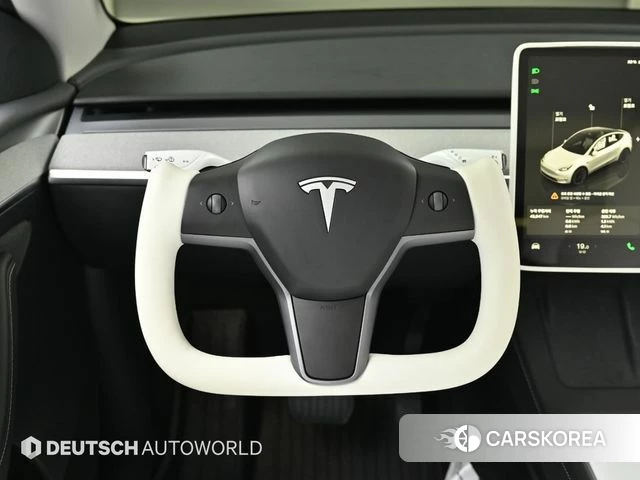 Tesla Model Y 2024 Белый из Кореи, фото 4