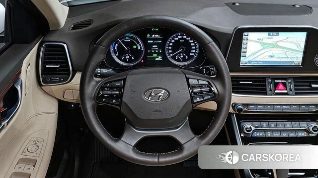 Hyundai Grandeur IG Hybrid 2018 Белый из Кореи, фото 4