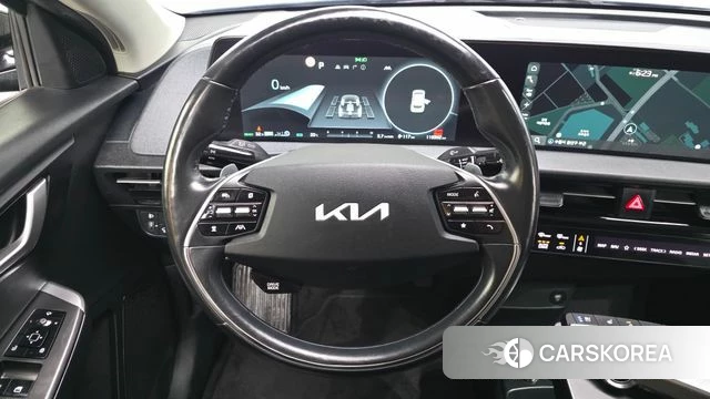 Kia EV6 2021 Синий из Кореи, фото 4