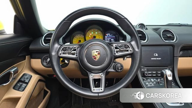 Porsche 718 Boxster 2021 Желтый из Кореи, фото 4