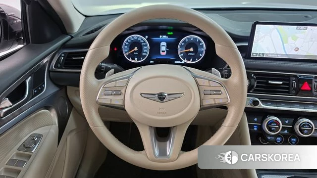 Genesis The New G70 2021 Белый из Кореи, фото 4