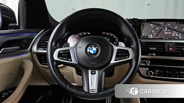 BMW X4 (G02) 2021 Синий из Кореи, фото 4