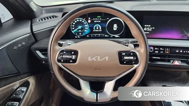 Kia K8 Hybrid 2021 Серый из Кореи, фото 4