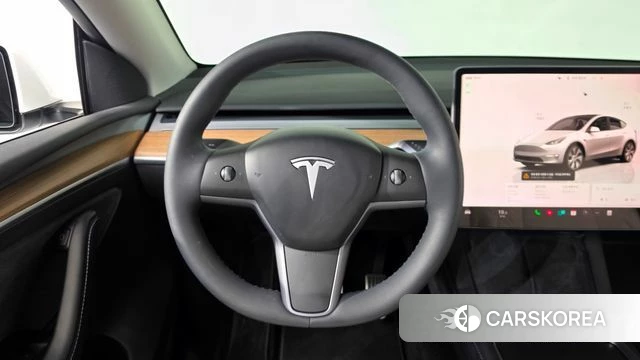 Tesla Model Y 2024 Белый из Кореи, фото 4