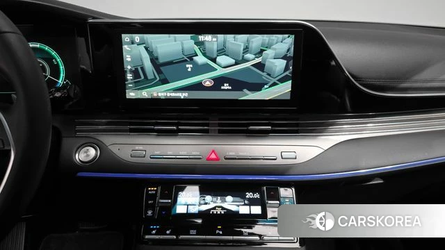 Hyundai The New Grandeur IG Hybrid 2021 Черный из Кореи, фото 4