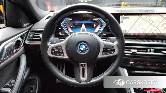 BMW i4 2023 Оранжевый из Кореи, фото 4