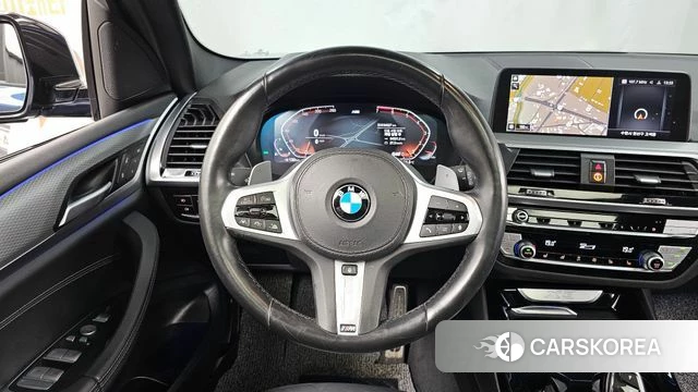 BMW X3 (G01) 2021 Синий из Кореи, фото 4