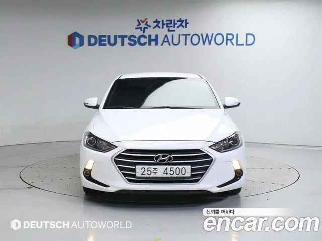 Hyundai Avante AD 2018 Белый из Кореи, фото 4