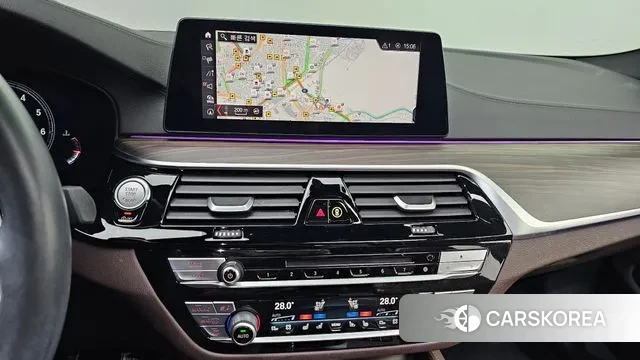 BMW 5 Series (G30) 2019 Синий из Кореи, фото 4