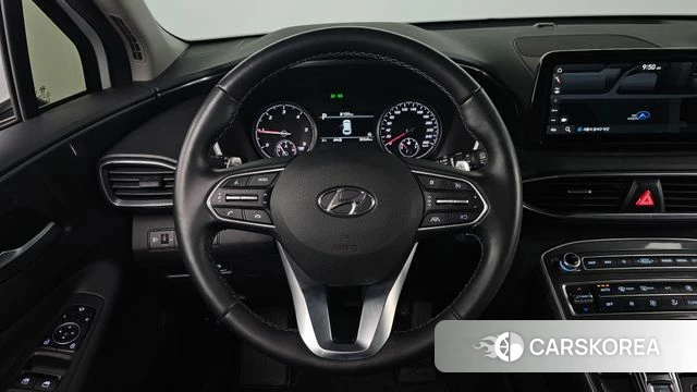 Hyundai The New Santa Fe 2022 Белый из Кореи, фото 4