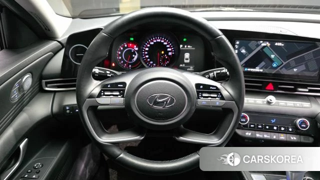 Hyundai Avante (CN7) 2022 Серебристо-серый из Кореи, фото 4