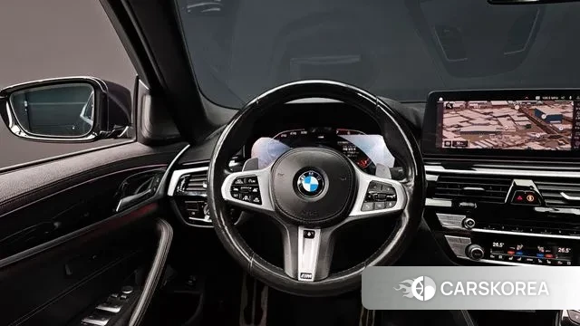 BMW 5 Series (G30) 2021 Черный из Кореи, фото 4