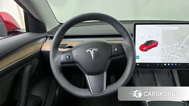Tesla Model 3 2021 Красный из Кореи, фото 4
