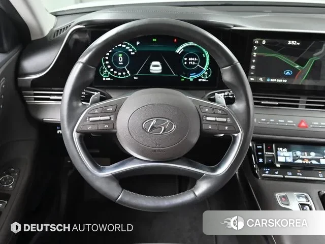 Hyundai The New Grandeur IG Hybrid 2022 Белый из Кореи, фото 4