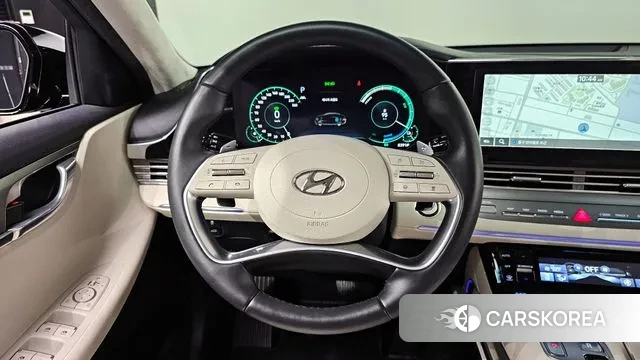 Hyundai The New Grandeur IG Hybrid 2022 Черный из Кореи, фото 4