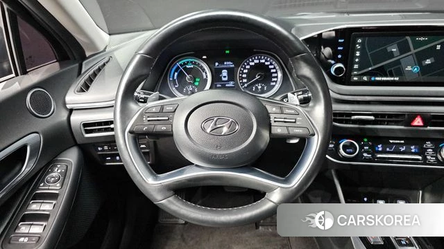 Hyundai Sonata Hybrid (DN8) 2020 Черный из Кореи, фото 4