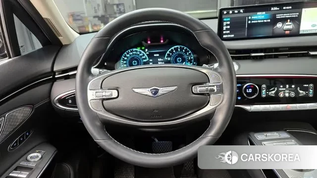 Genesis GV70 2021 Черный из Кореи, фото 4