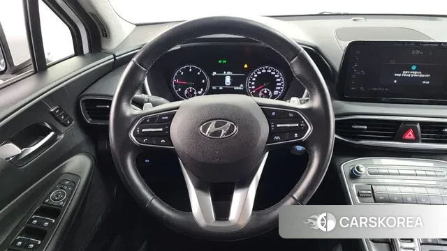 Hyundai The New Santa Fe 2021 Белый из Кореи, фото 4