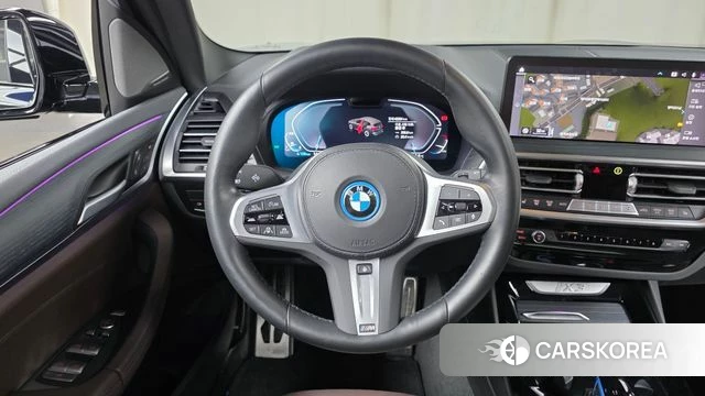 BMW iX3 2022 Черный из Кореи, фото 4