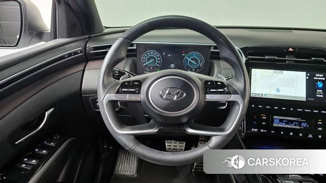 Hyundai Tucson Hybrid (NX4) 2023 Белый из Кореи, фото 4