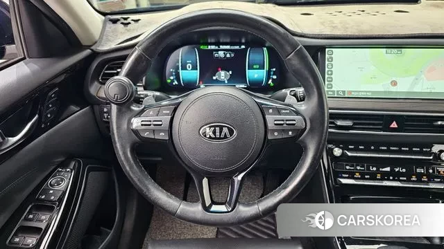 Kia K7 Premier Hybrid 2021 Черный из Кореи, фото 4