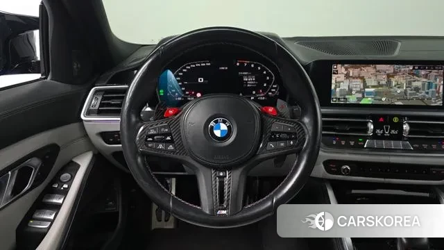 BMW M3 (G80) 2021 Синий из Кореи, фото 4