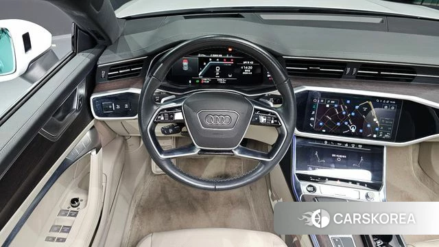 Audi A7 (4K) 2022 Белый из Кореи, фото 4