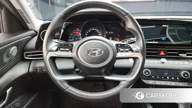Hyundai Avante (CN7) 2021 Черный из Кореи, фото 4